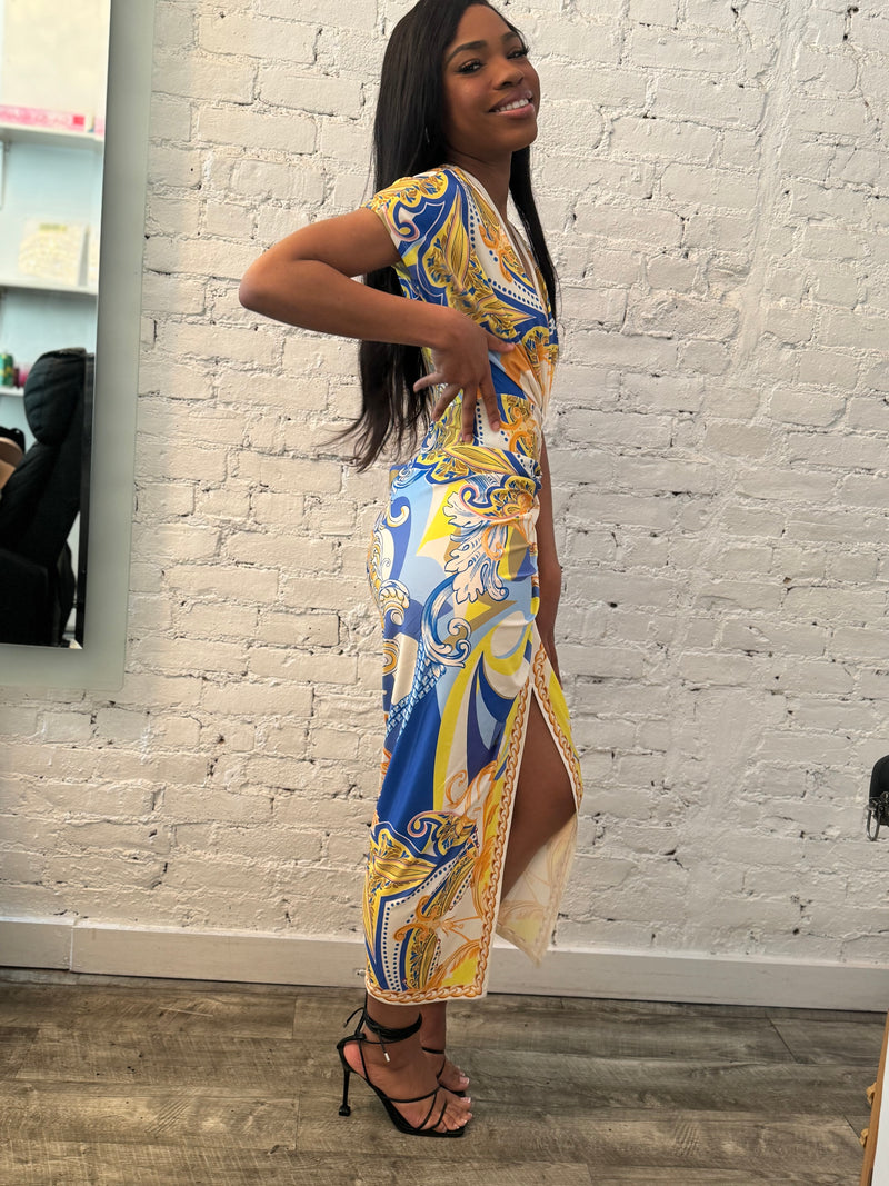 Miami midi dress